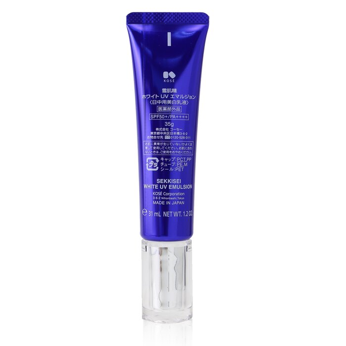 Эмульсия для лица Kose Sekkisei White с транэкзамовой кислотой и SPF50, 31 мл
