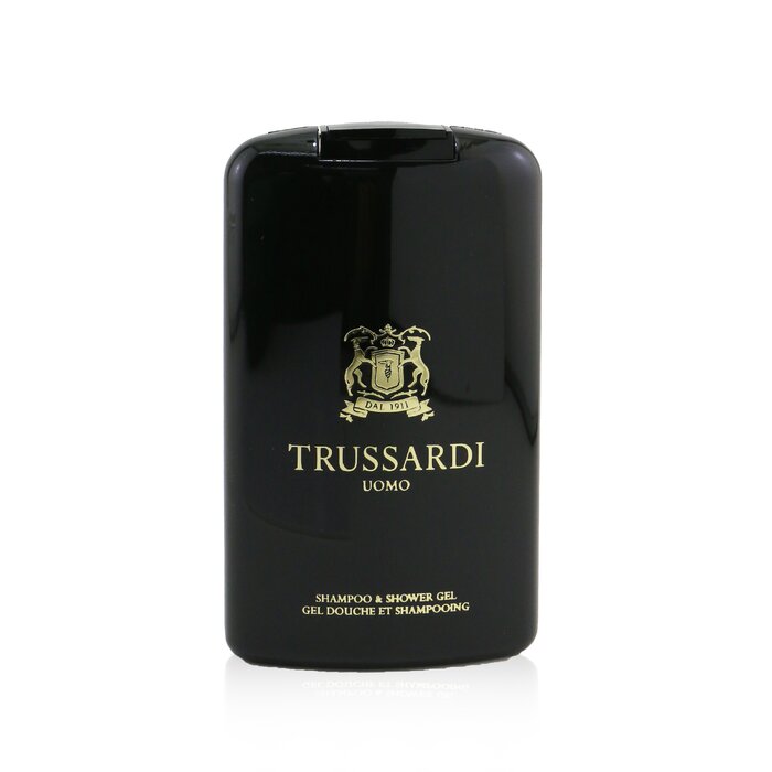 Гель для душа и шампунь Trussardi Uomo с ароматом сладких специй, 200 мл