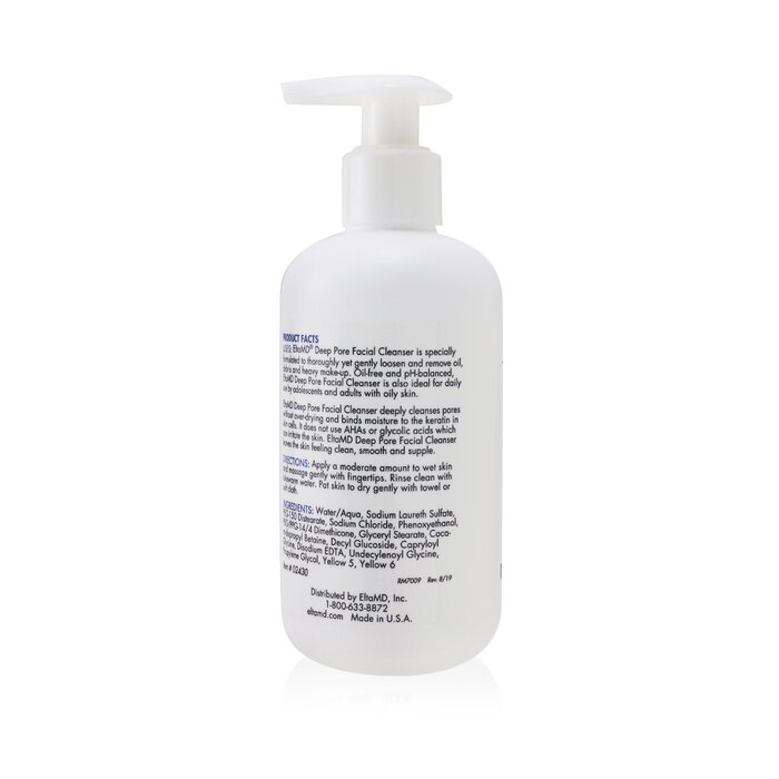 Brand: EltaMDOld Name: Facial Cleanser (Box Slightly Damaged) 236ml/8ozSize: 236ml/8ozDescription: EltaMD представляет очищающее средство для лица, которое заботится о вашей коже, не нарушая ее естественного баланса. Это нежное средство не содержит мыла, 