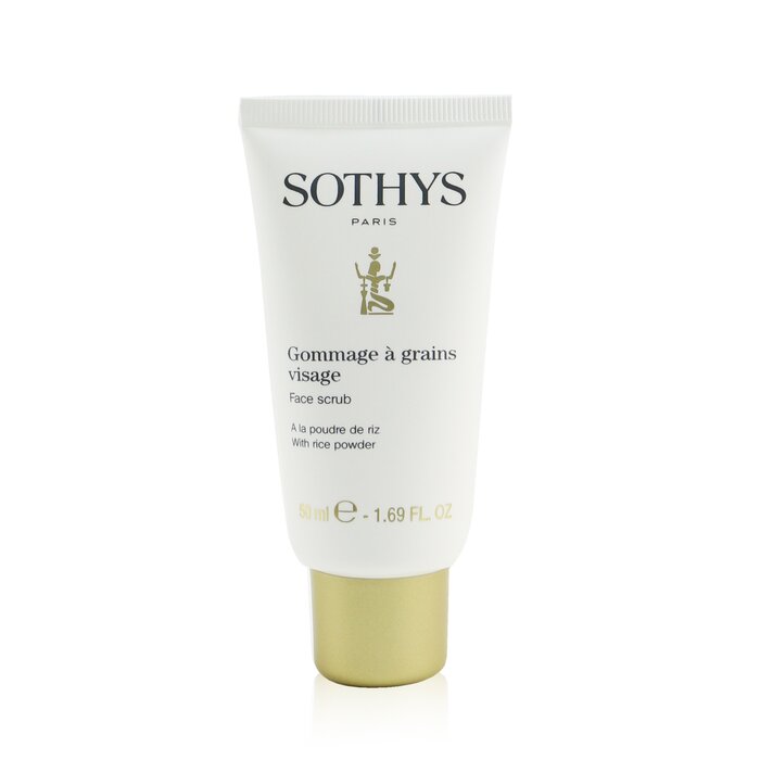 Sothys скраб для лица с рисовым порошком и маслом ши, 50 мл