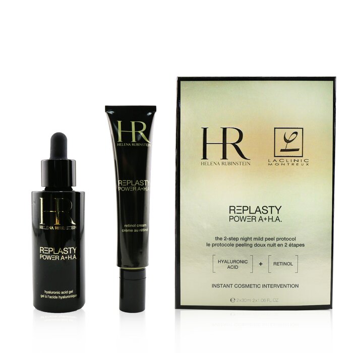 Helena Rubinstein система ночного ухода с гиалуроновой кислотой и ретинолом для лица, 2 шт.