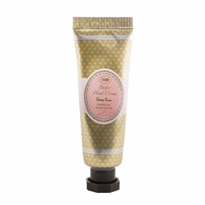 Крем для рук с маслом маракуйи и витамином C Sabon Green Rose, 30 мл