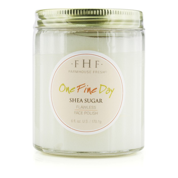 Farmhouse Fresh натуральный эксфолиант для лица с сахаром и маслом ши, 170 г