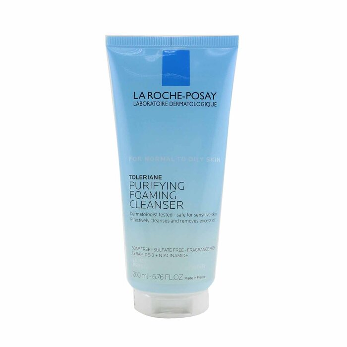La Roche-Posay Toleriane Очищающий пенящийся гель для лица с церамидами, 200 мл