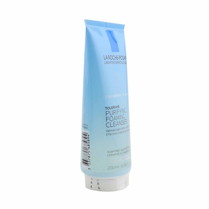 La Roche-Posay Toleriane Очищающий пенящийся гель для лица с церамидами, 200 мл