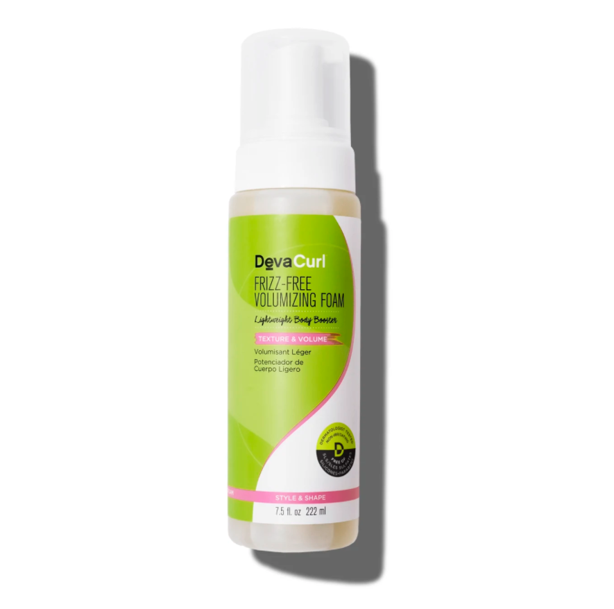 DevaCurl Frizz-free volumizing foam Lightweight Body Booster
