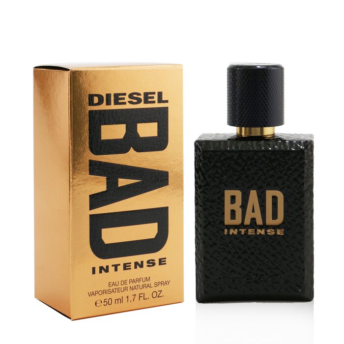 Парфюм Diesel Bad Intense, 50 мл, древесно-пряный аромат для мужчин с нотами мускатного ореха и табака