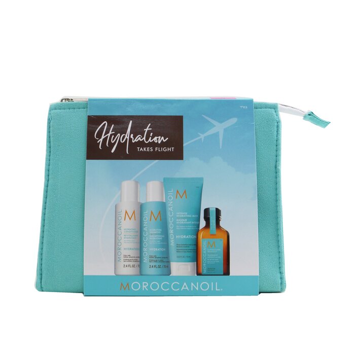 Набор для интенсивного увлажнения волос Moroccanoil (4 шт)