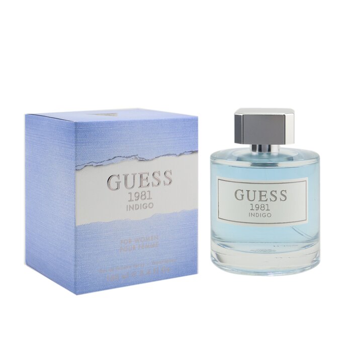 Guess 1981 Indigo туалетная вода для мужчин, древесно-ароматический аромат, 100 мл