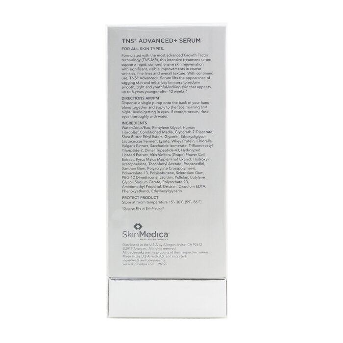 Сыворотка для лица Skin Medica с TNS®-MR и pептидами, 28.4 г