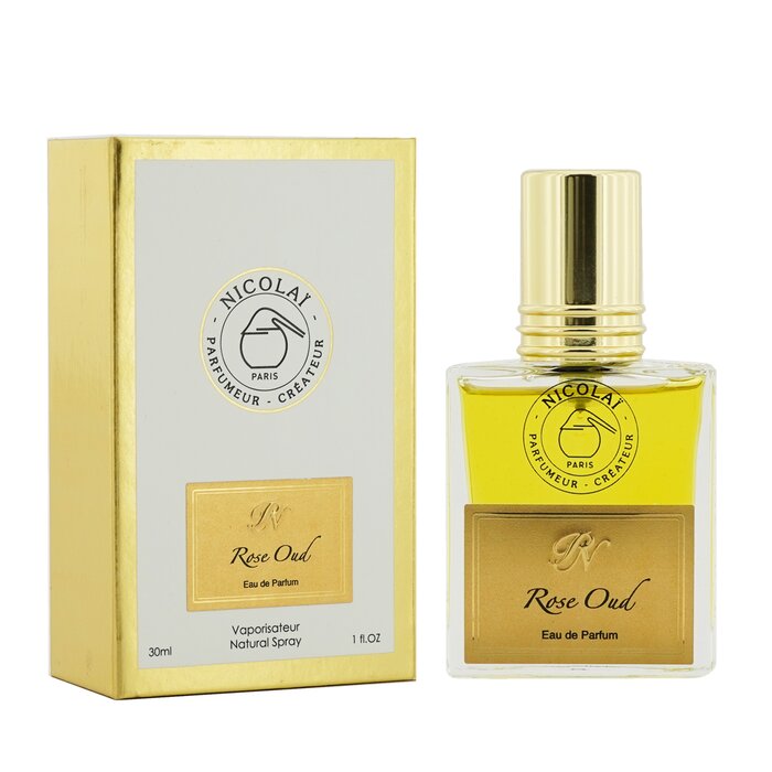 Парфюм Rose Oud от Nicolai для мужчин и женщин, 30 мл — шипровый цветочно-деревянный аромат