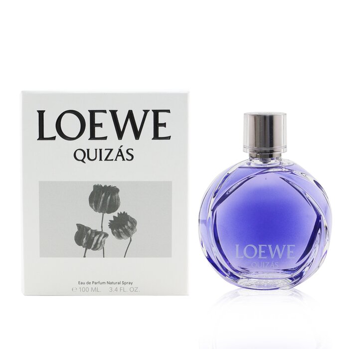 Loewe Quizas парфюм 100 мл — цветочный зелёный аромат с нотами жасмина и пачули для женщин