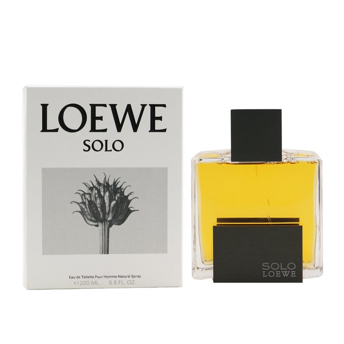 Туалетная вода Loewe Solo для мужчин с древесными и пряными нотами, 200 мл