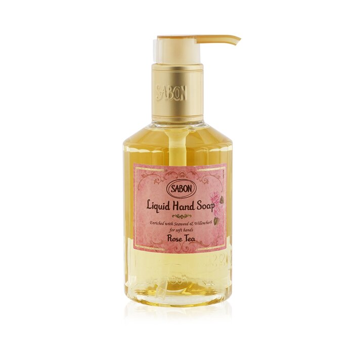 Жидкое мыло для рук Sabon «Чайная роза» с экстрактом ромашки и алоэ вера, 200 мл