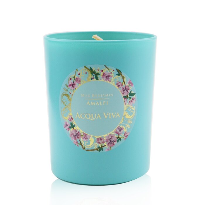 Ароматическая свеча Max Benjamin Amalfi - Acqua Viva с морскими нотами, 190 г