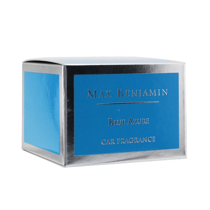 Ароматизатор для автомобиля Max Benjamin Blue Azure, 1 шт – свежесть средиземноморского бриза с цитрусовыми и древесными нотами