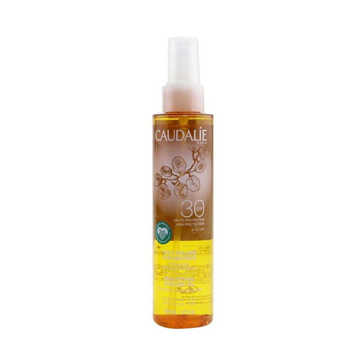 Солнцезащитное масло для тела Caudalie с полифенолами винограда SPF 30, 150 мл