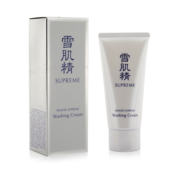 Крем для умывания Kose Sekkisei Supreme с экстрактами для глубокого очищения лица 130 мл