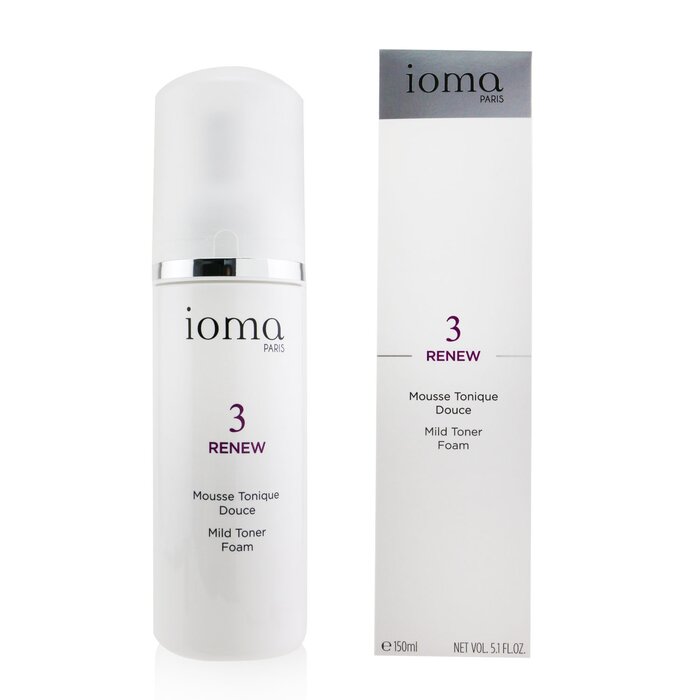 Очищающая пенка для лица IOMA Renew с антивозрастным эффектом, 150 мл