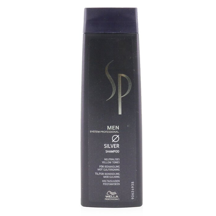 Шампунь Wella SP Men Silver для седых волос с синими пигментами, 250 мл