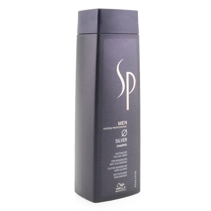 Шампунь Wella SP Men Silver для седых волос с синими пигментами, 250 мл