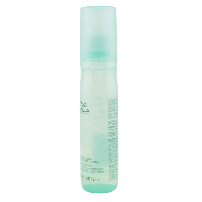 Спрей для волос Wella Invigo Volume Boost с экстрактом хлопка, 150 мл