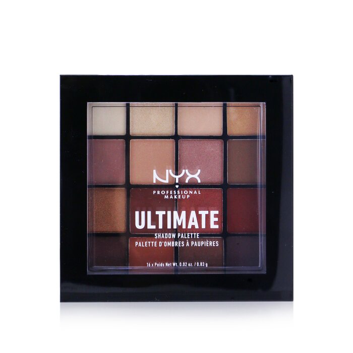 Палитра теней NYX Ultimate 16 нейтральных оттенков 16x0.83 г