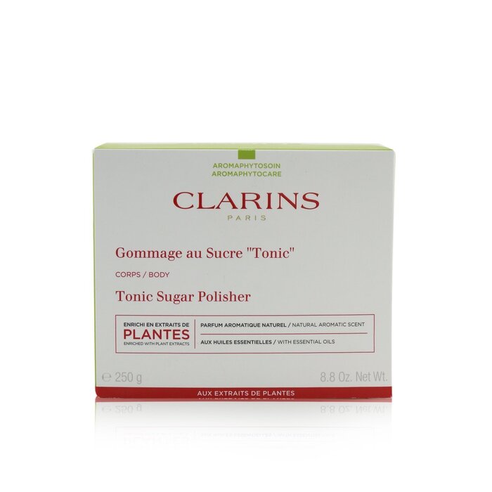 Тонизирующий сахарный скраб для тела Clarins, 250 г