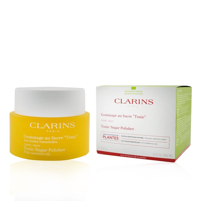 Тонизирующий сахарный скраб для тела Clarins, 250 г