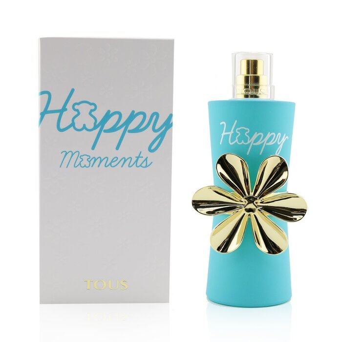 Туалетная вода Tous Happy Moments с нотами клементина и ананаса, 90 мл