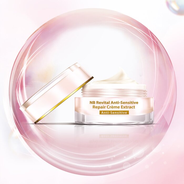 Крем для лица Natural Beauty Revital с гиалуроновой кислотой для чувствительной кожи, 30 г