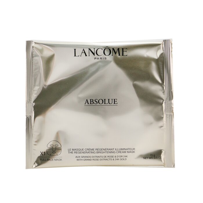 Маска для лица Lancome Absolue с экстрактами роз и золотом, 5x15 г