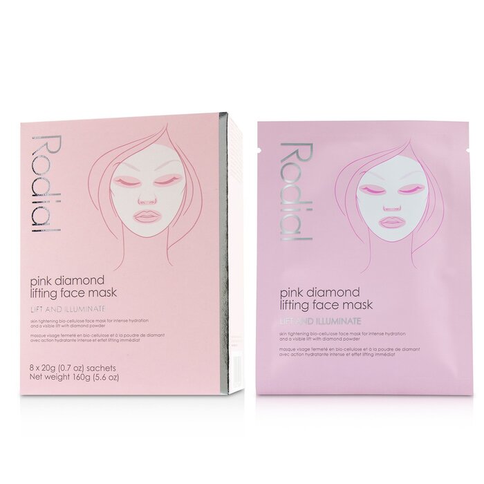 Маска для лица Rodial с алмазным порошком и лифтинг-эффектом, 8x20 г