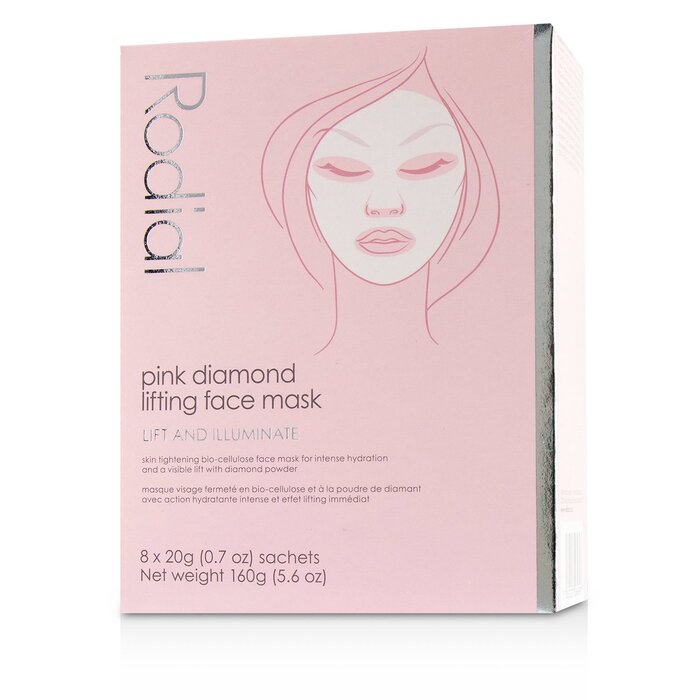 Маска для лица Rodial с алмазным порошком и лифтинг-эффектом, 8x20 г