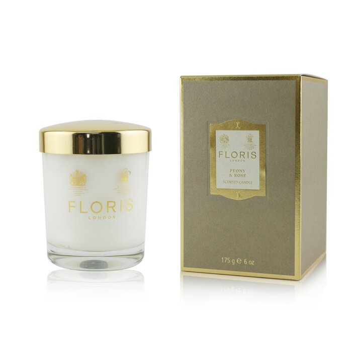 Ароматическая свеча Floris "Пион и роза", 175 г