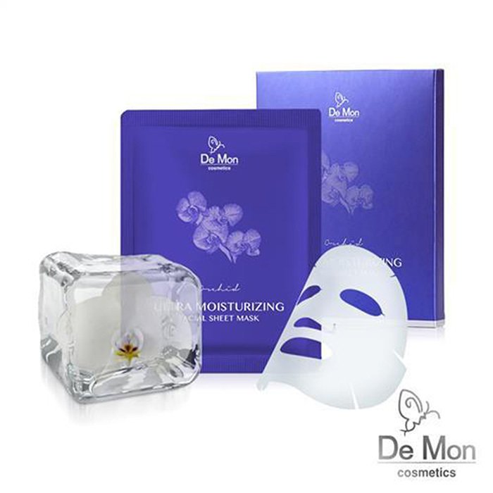 Увлажняющая маска для лица с экстрактом орхидеи DeMon, 3x25 мл
