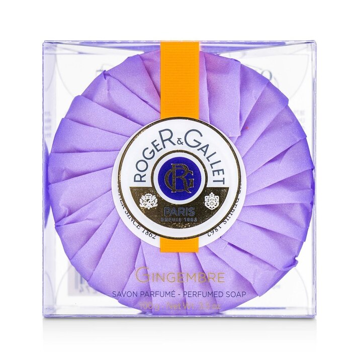 Парфюмированное мыло с экстрактом имбиря для тела, 100 г Roger & Gallet