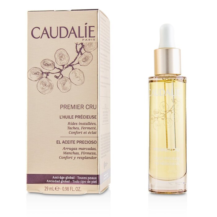 Caudalie Премиальное сухое масло с ресвератролом для лица 29 мл