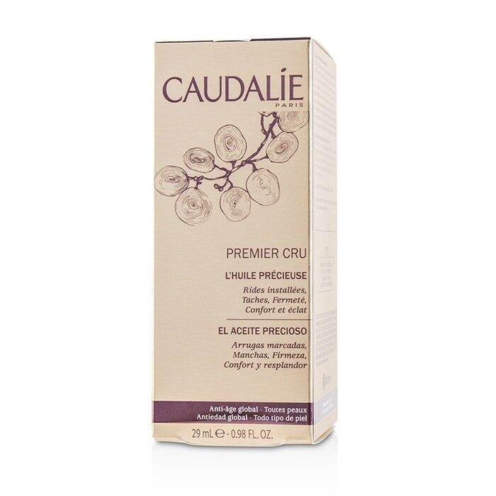 Caudalie Премиальное сухое масло с ресвератролом для лица 29 мл