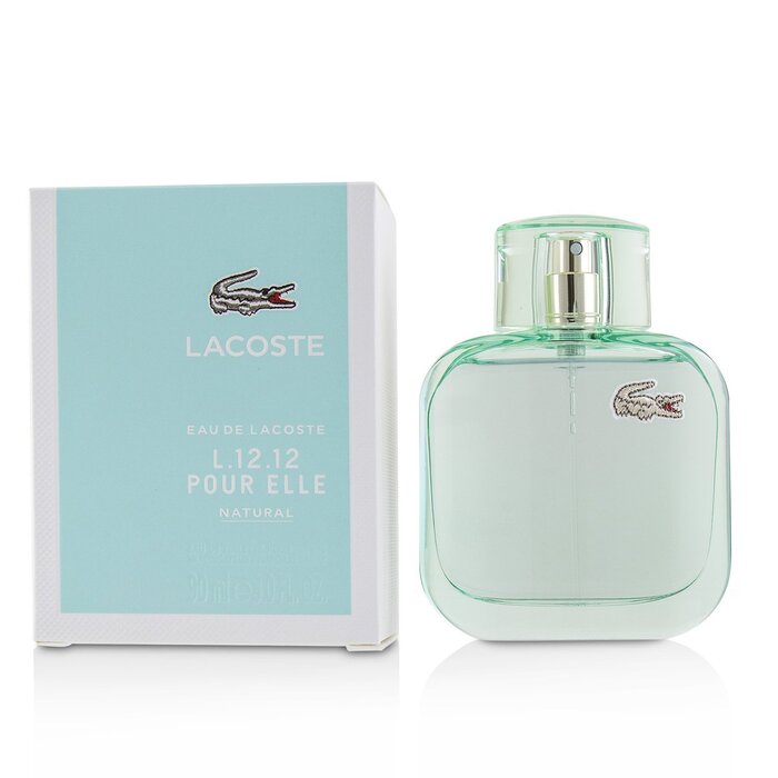Lacoste L.12.12 Natural туалетная вода 90 мл с нотами ананаса, жасмина и кокоса для уверенных женщин