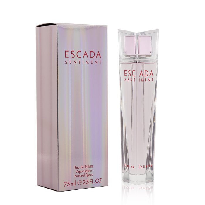 Escada Sentiment туалетная вода 75 мл — женский цветочно-восточный аромат с нотами зеленого мандарина и красной смородины