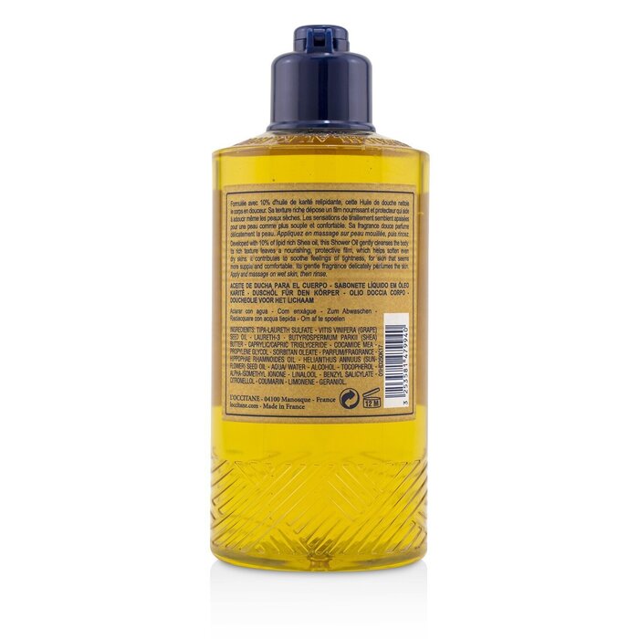 Очищающее масло для тела с маслом ши 10% L'Occitane, 250 мл