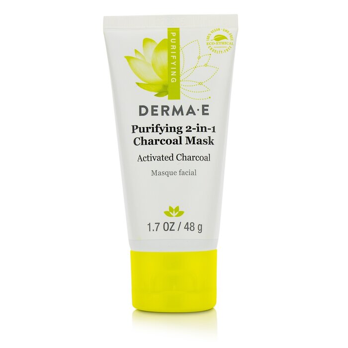 Очищающая маска с активированным углем для лица Derma E, 48 г