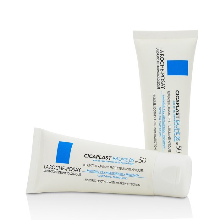 Крем для татуированной кожи La Roche Posay Cicaplast Tattoo с SPF50, 2x40 мл