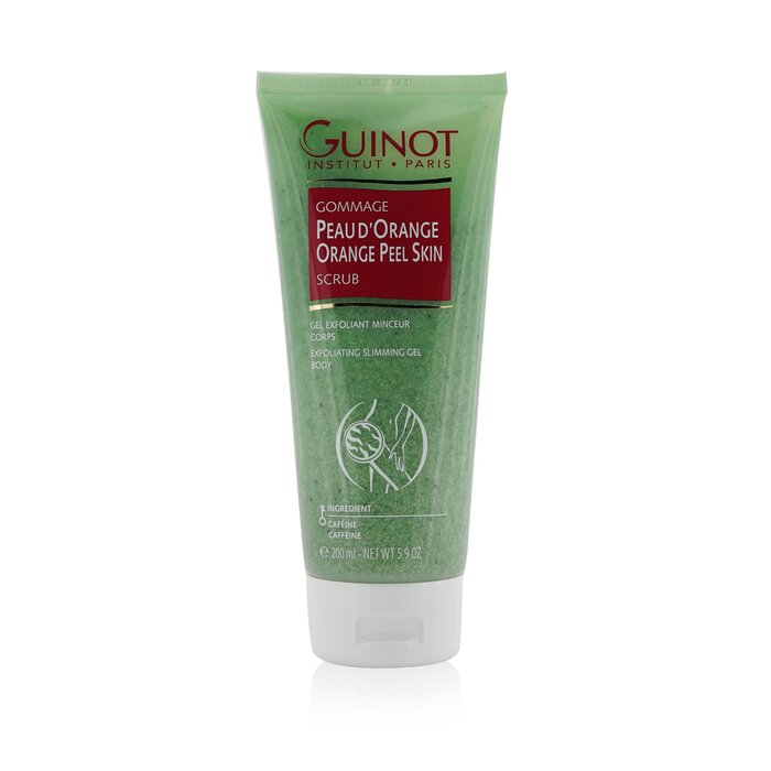 Guinot эксфолиирующий гель для тела с кофеином и экстрактами 200 мл