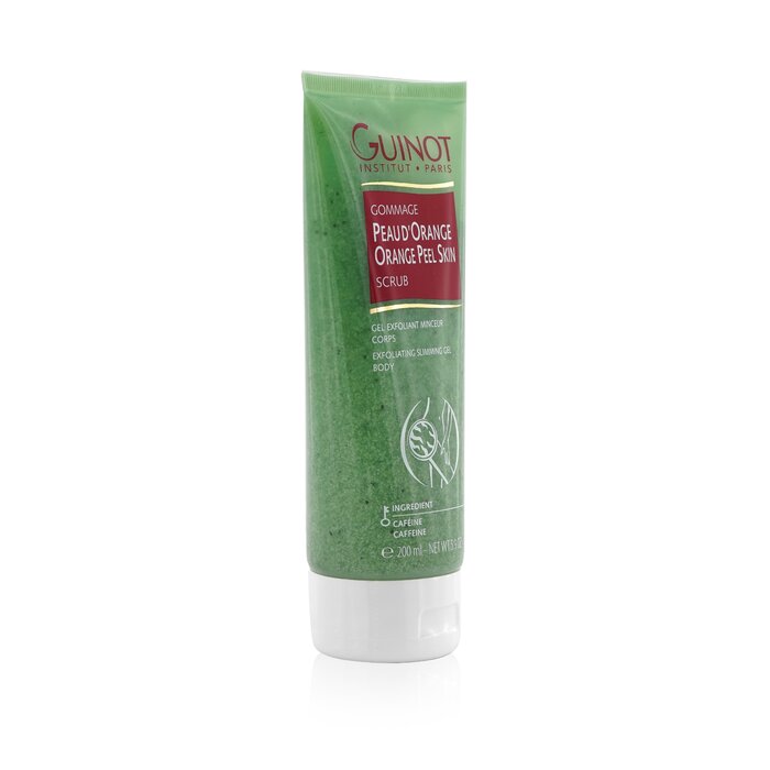 Guinot эксфолиирующий гель для тела с кофеином и экстрактами 200 мл
