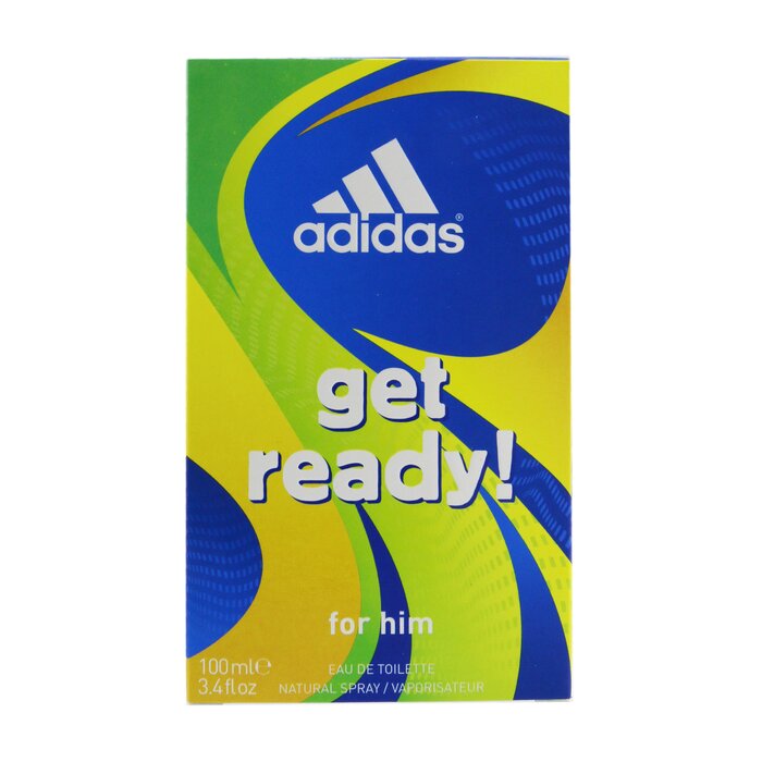 Adidas Get Ready туалетная вода для мужчин, фруктово-древесный аромат, 100 мл