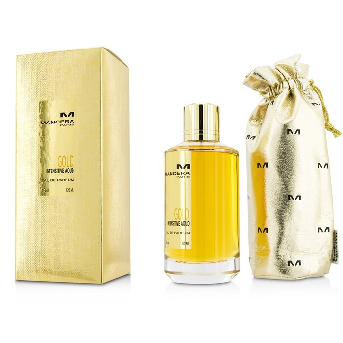 Парфюм Mancera Gold Intensitive Aoud 120 мл — амброво-цветочный аромат для мужчин и женщин