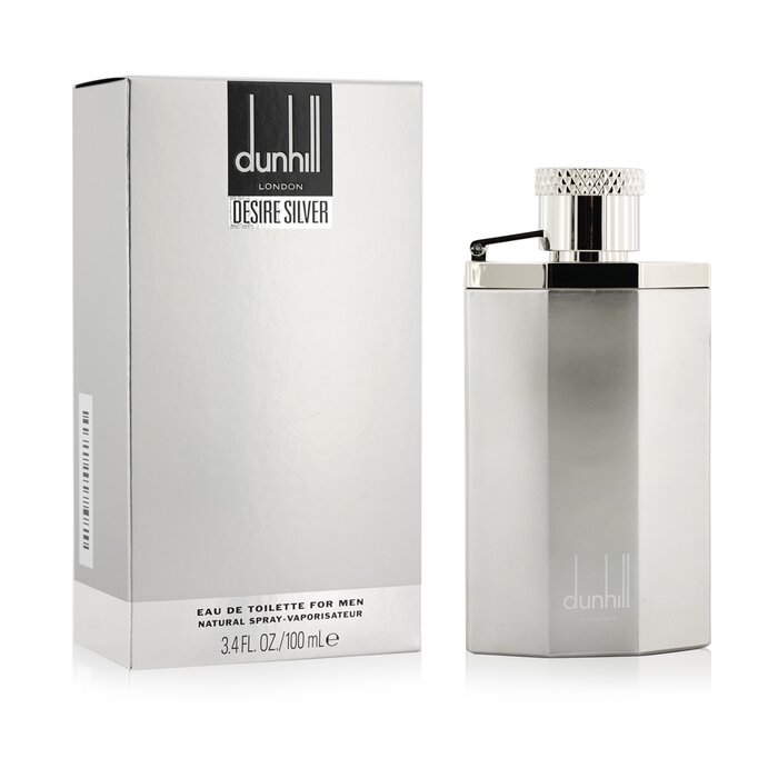 Dunhill Desire Silver туалетная вода для мужчин с цитрусовыми нотами, 100 мл