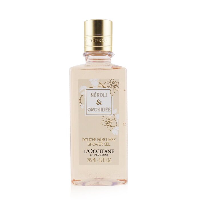 Гель для душа L'Occitane с эссенцией нероли и белой орхидеи, 245 мл